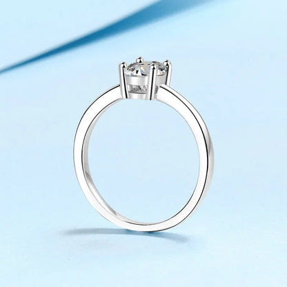 New Style Female PT950 Platinum Wedding Band for Women VVS1 D Color 1CT Pigeon Egg Shape Moissanite Diamond Luxury Fitting Party